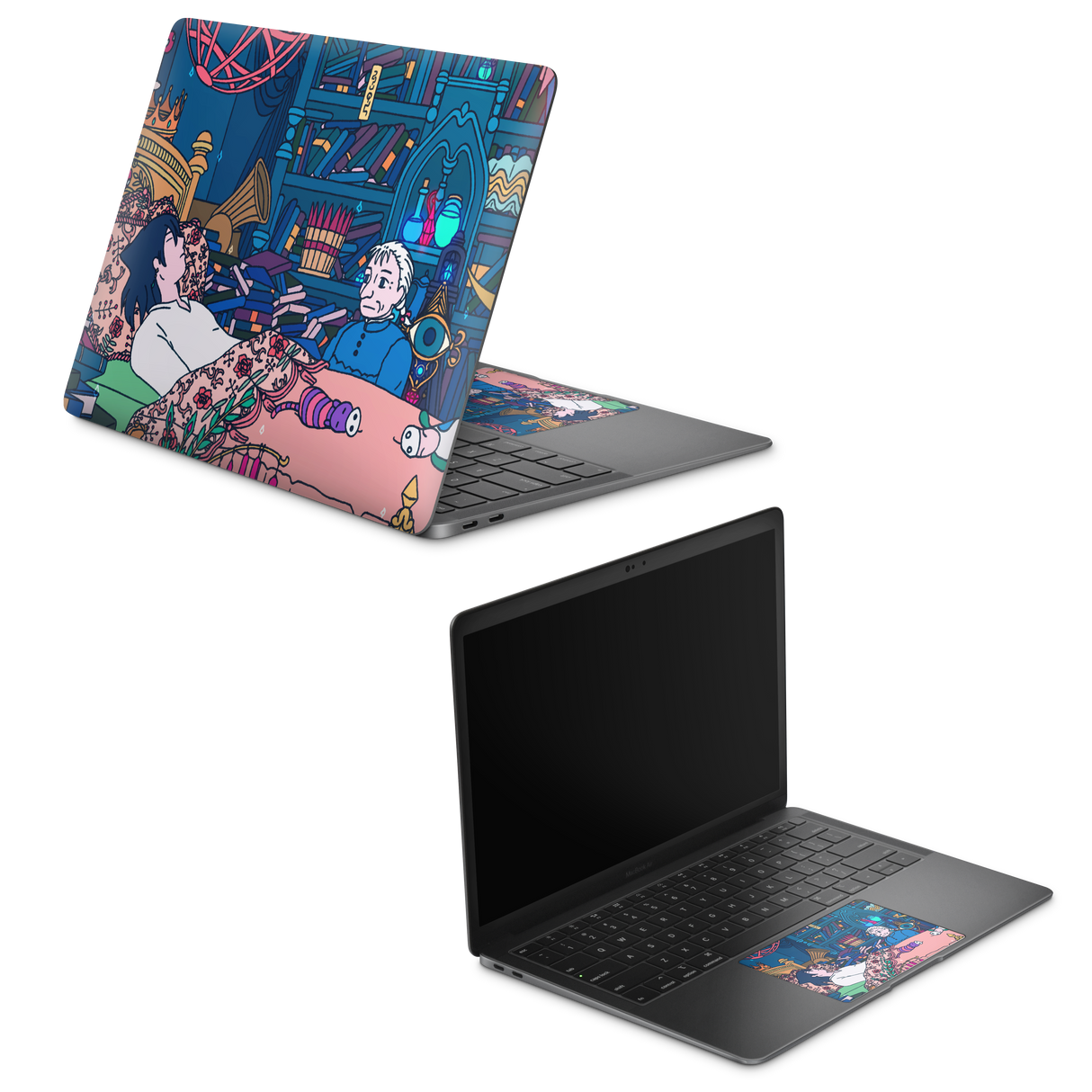 Apple MacBook Howl's Room Skin