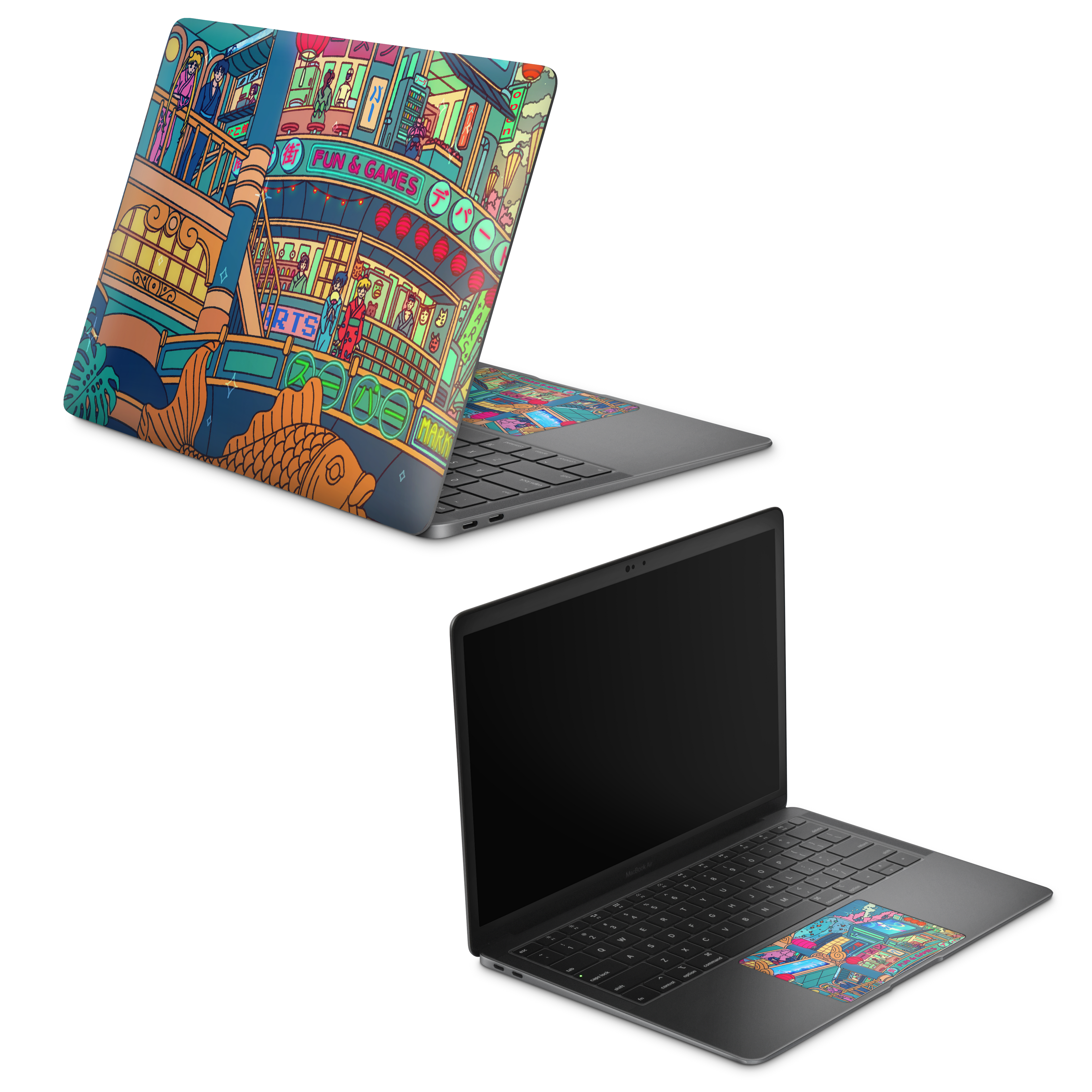 Apple MacBook Moon festival Skin