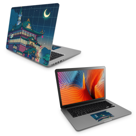 Apple MacBook Bathhouse Night Skin