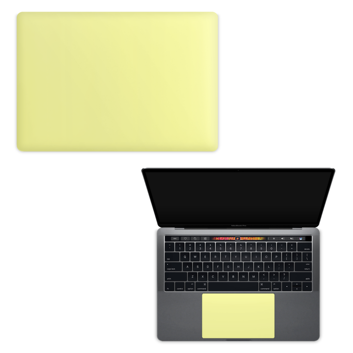 Apple MacBook Skin Pale Yellow