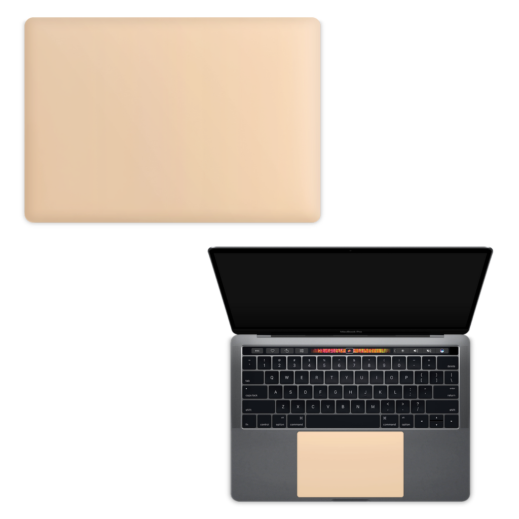 Apple MacBook Skin Pale Peach
