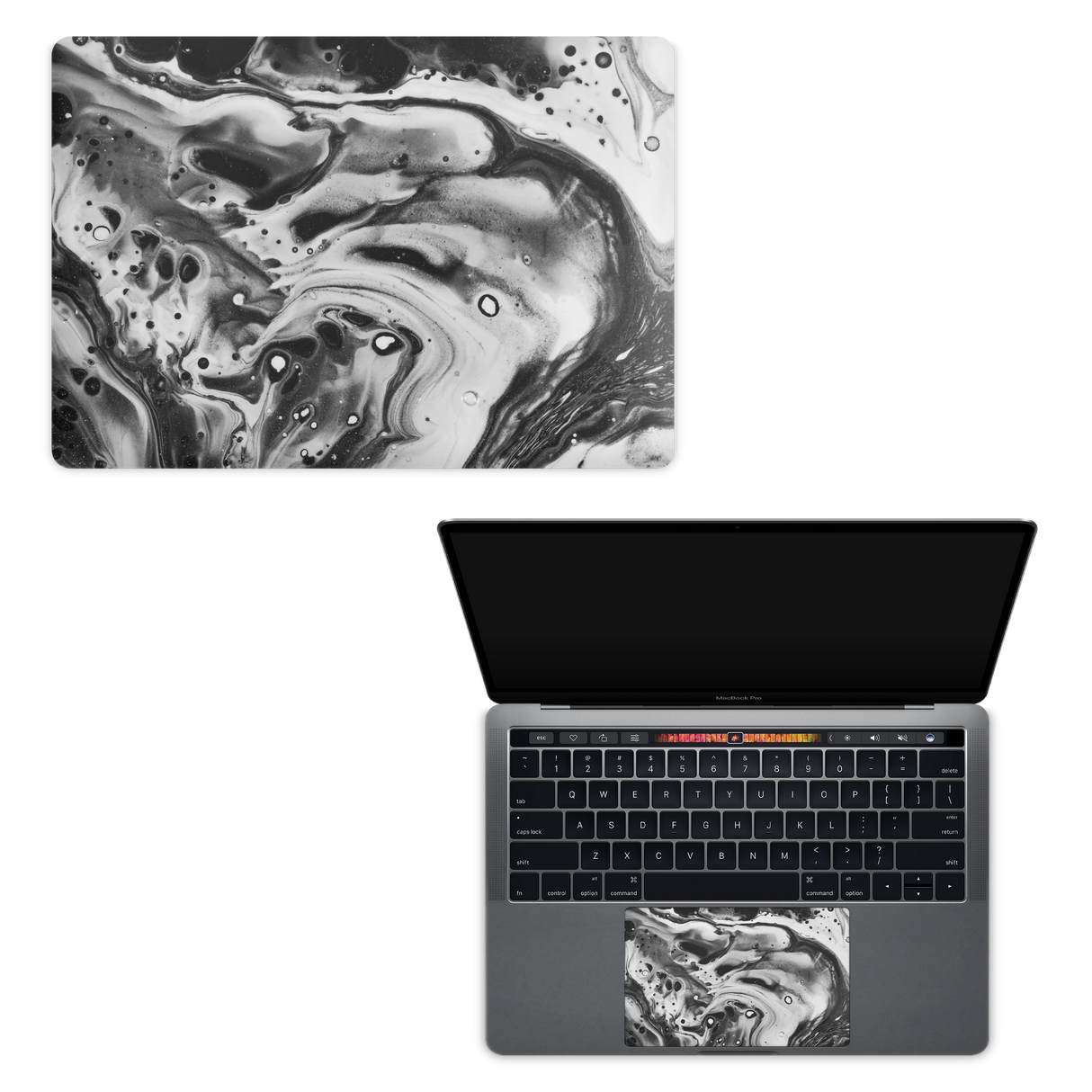 Apple MacBook Skin Dark Drip