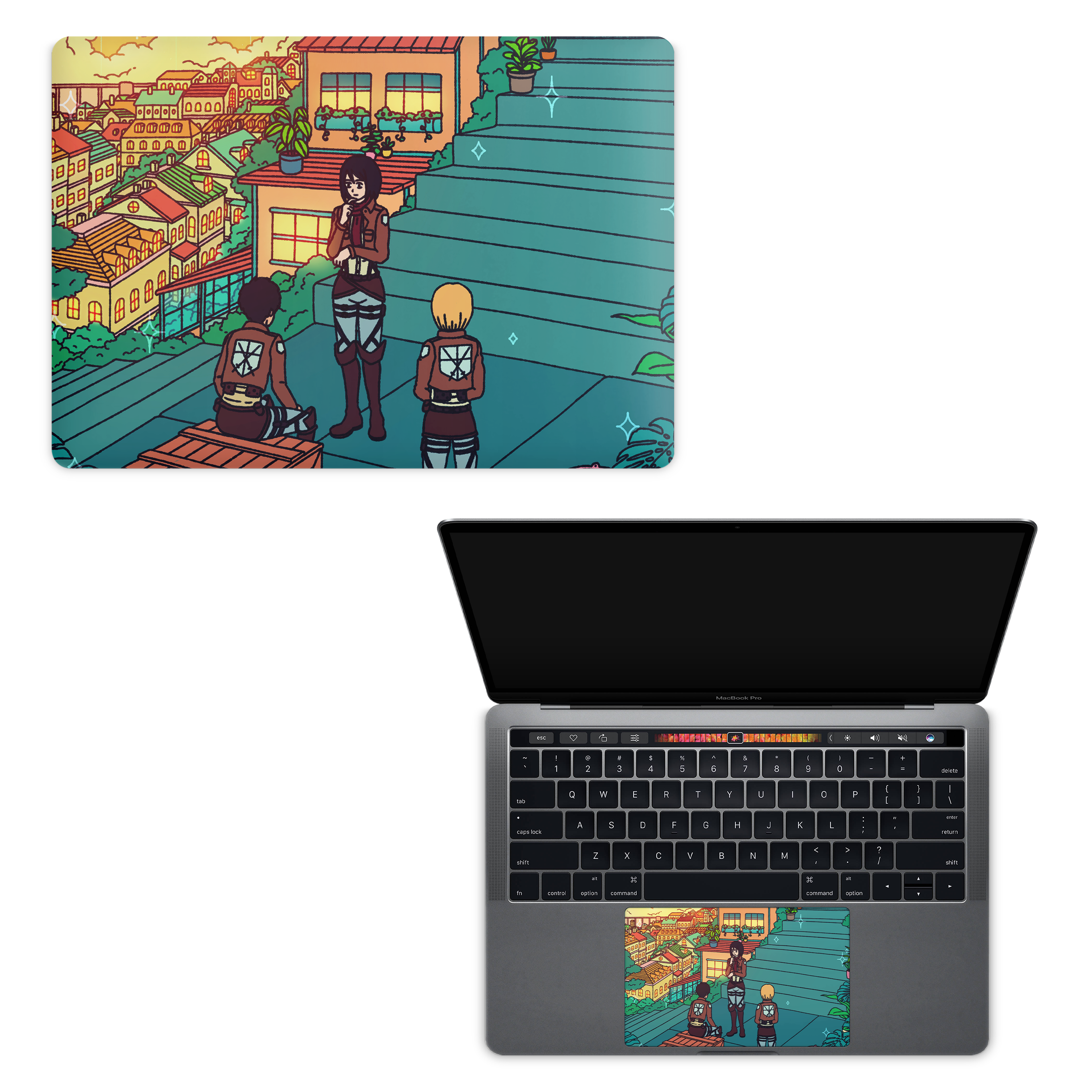 Apple MacBook Titan and friends Skin