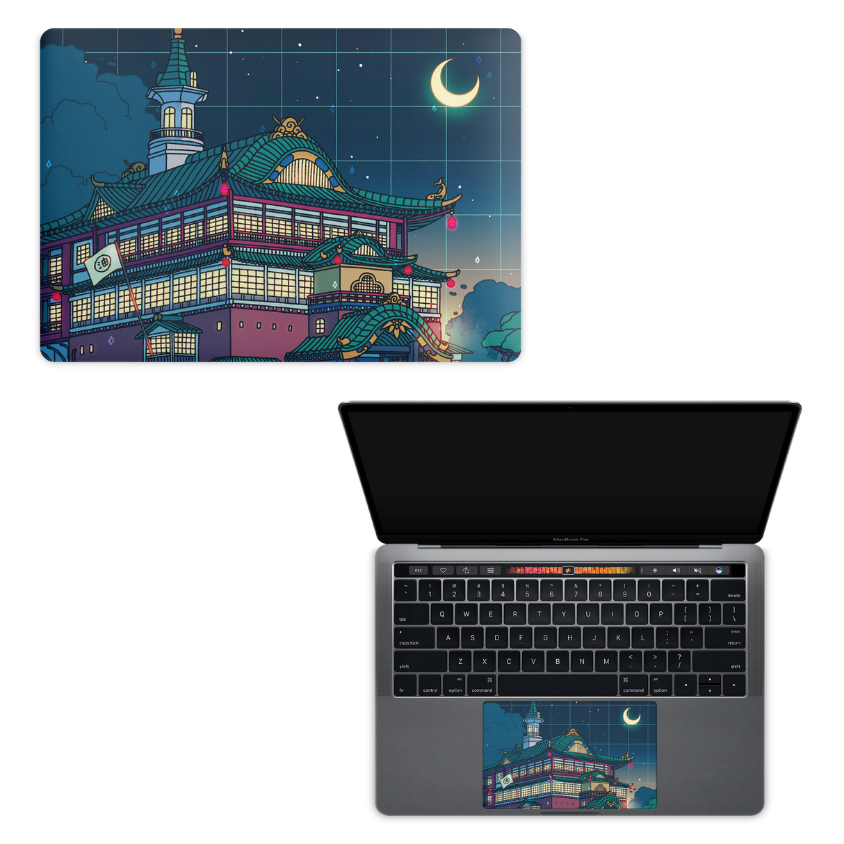 Apple MacBook Bathhouse Night Skin