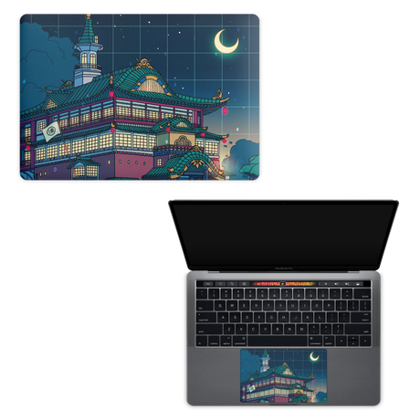 Apple MacBook Bathhouse Night Skin