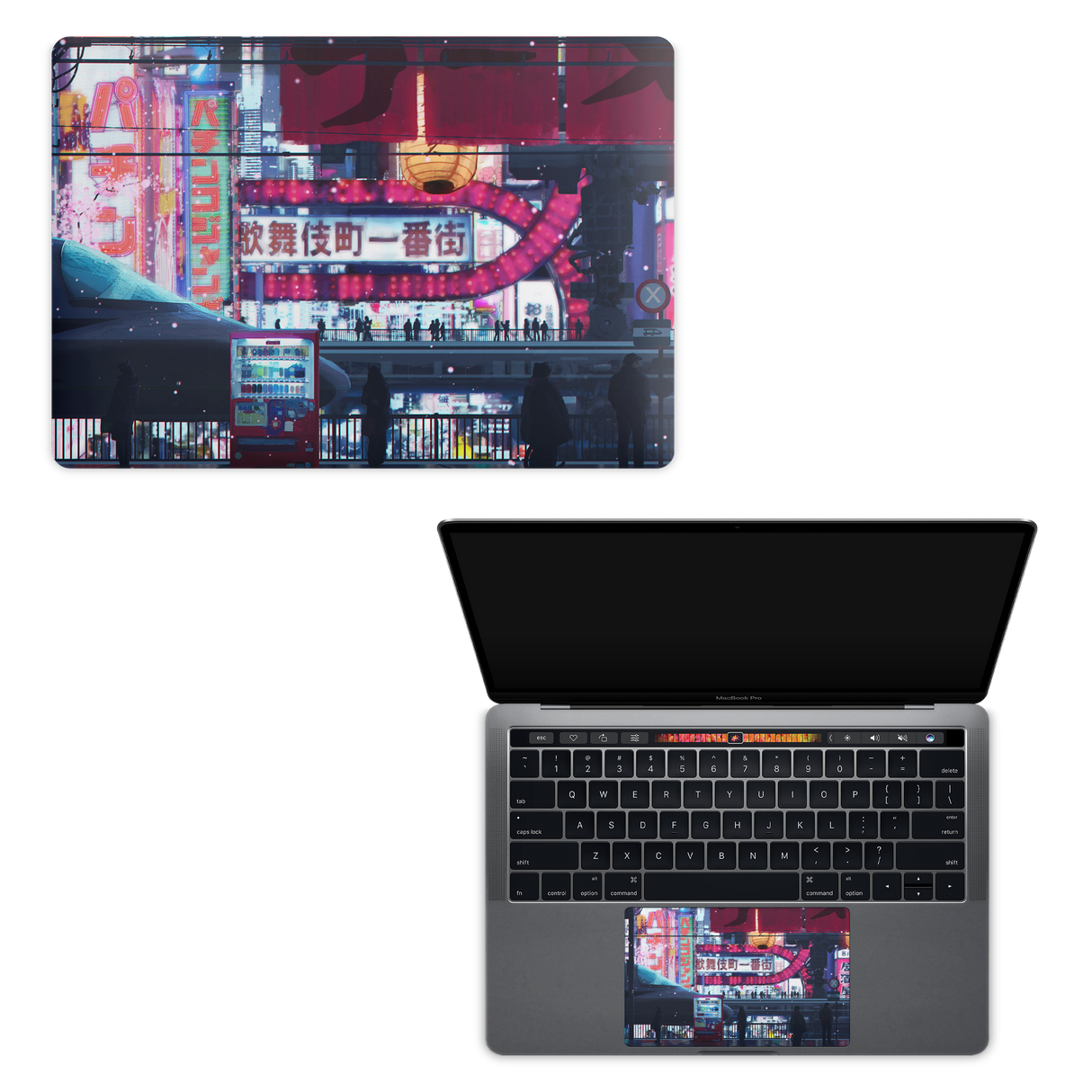 Apple MacBook Cyberpunk Streets Skin