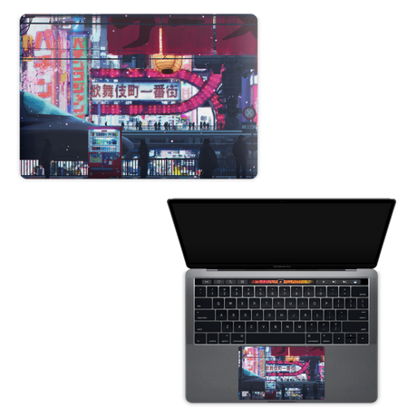 Apple MacBook Cyberpunk Streets Skin