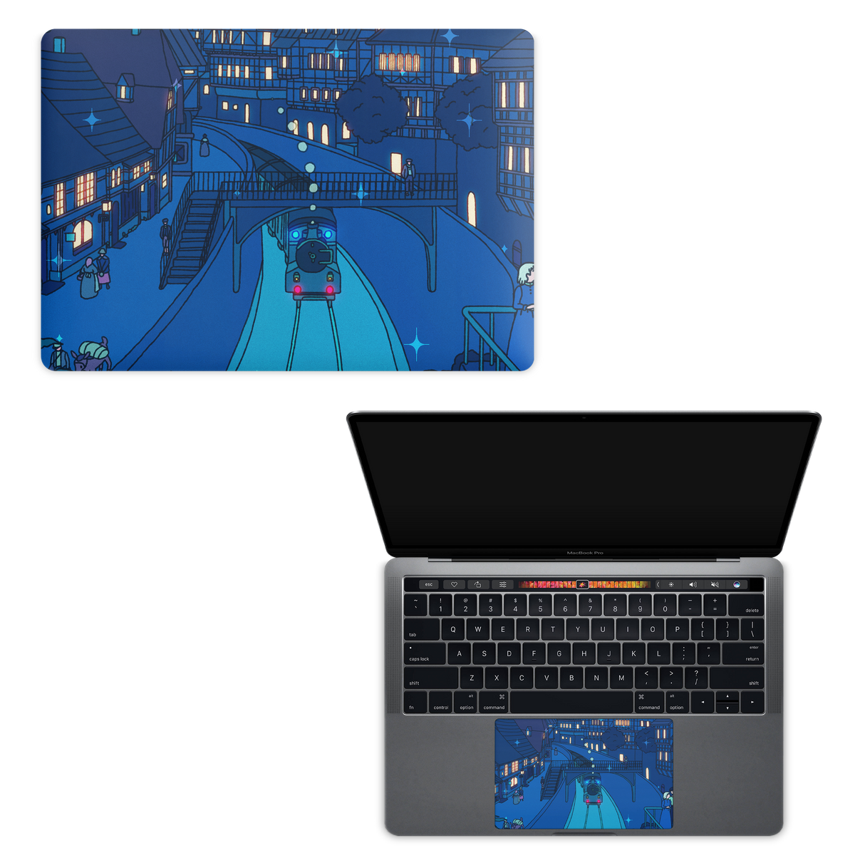 Apple MacBook Howl & Sophie Skin