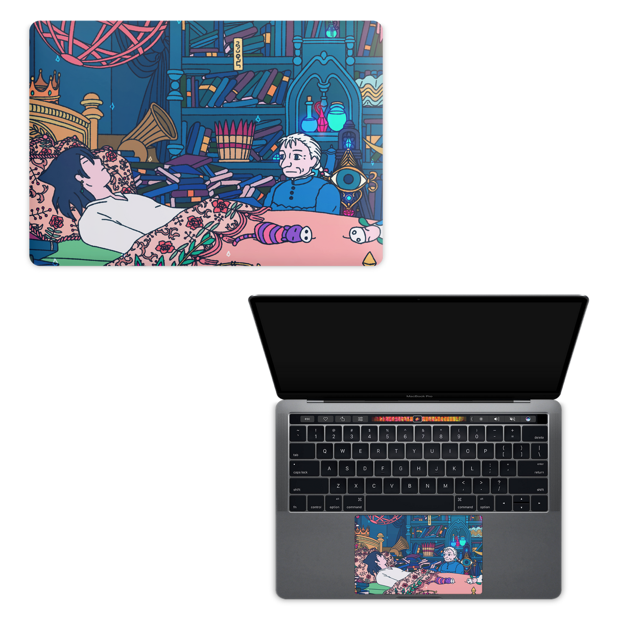 Apple MacBook Howl's Room Skin