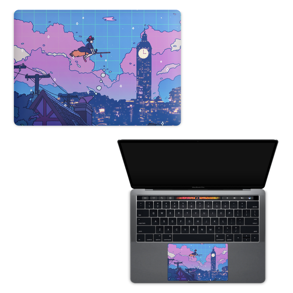 Apple MacBook Night Flight Skin