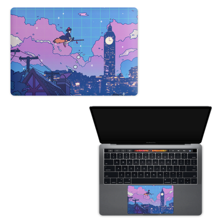 Apple MacBook Night Flight Skin