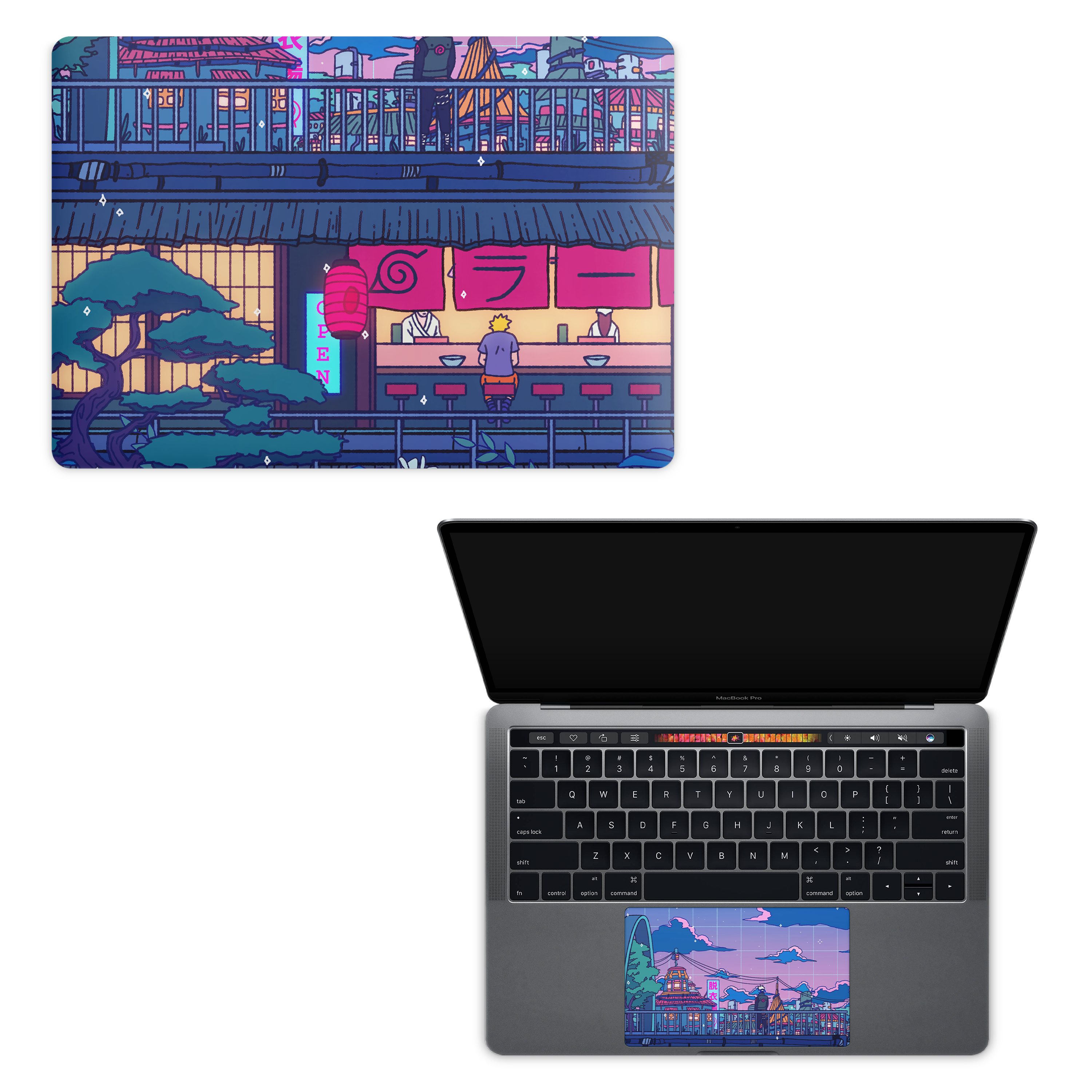 Apple MacBook Ramen Village Skin