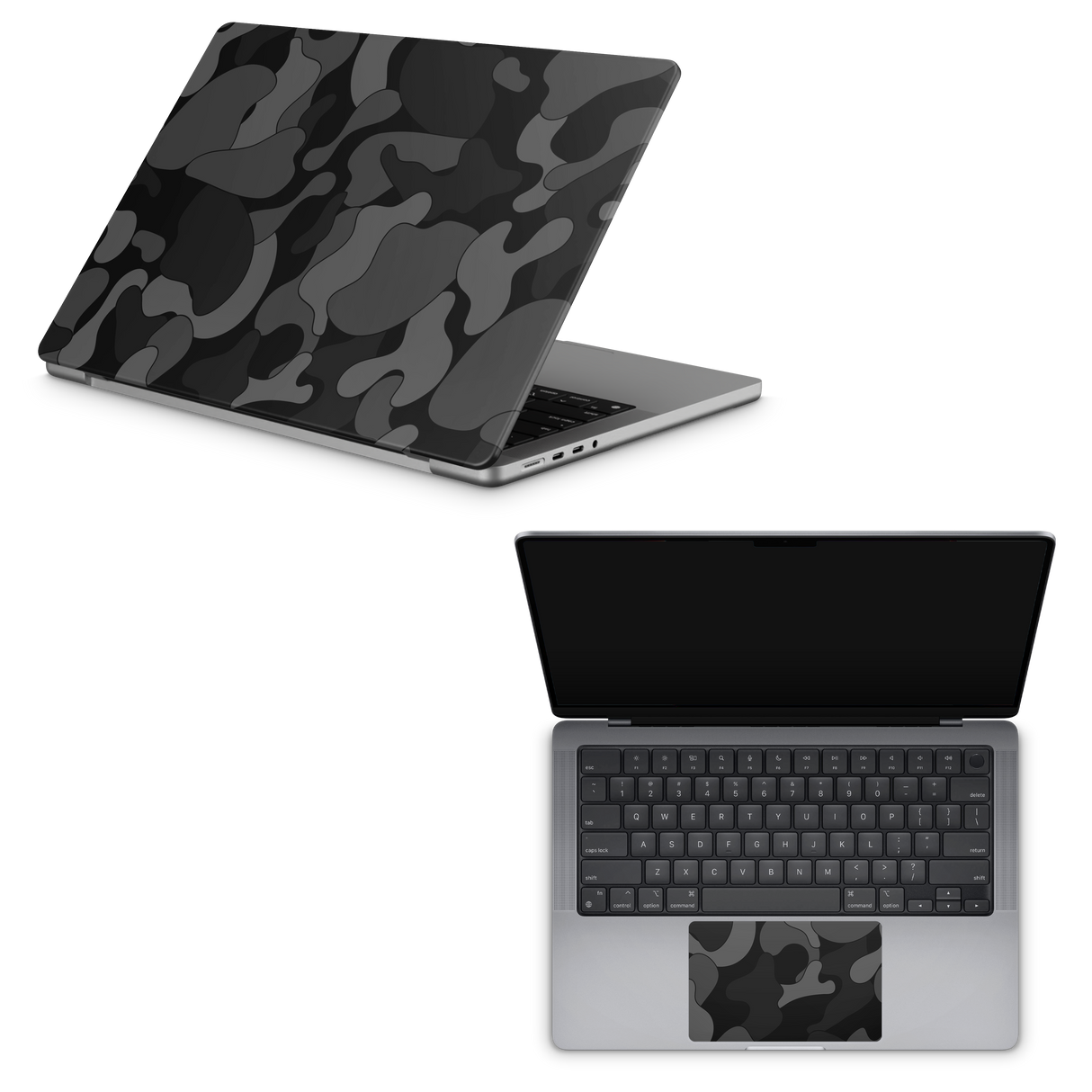 Apple MacBook Skin Ape Black Camo