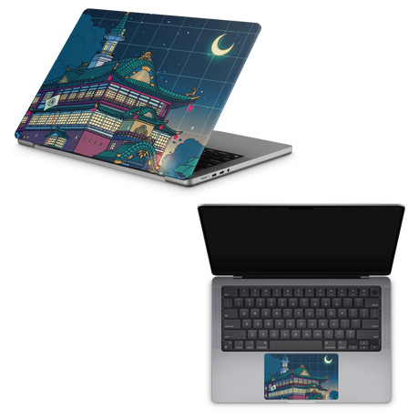 Apple MacBook Bathhouse Night Skin