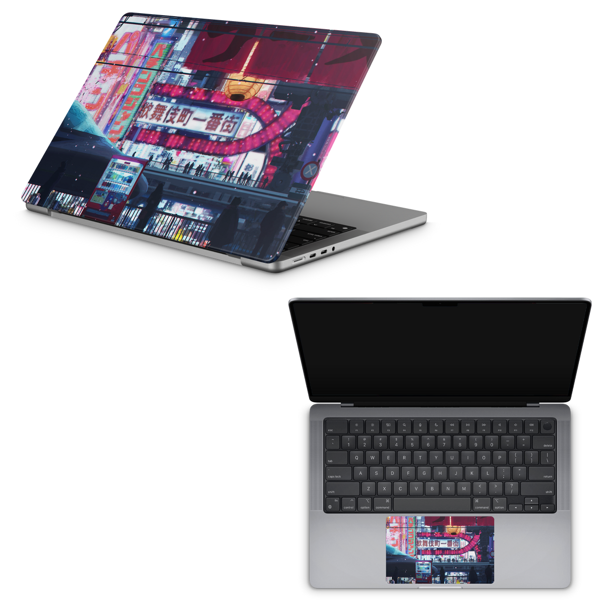 Apple MacBook Cyberpunk Streets Skin