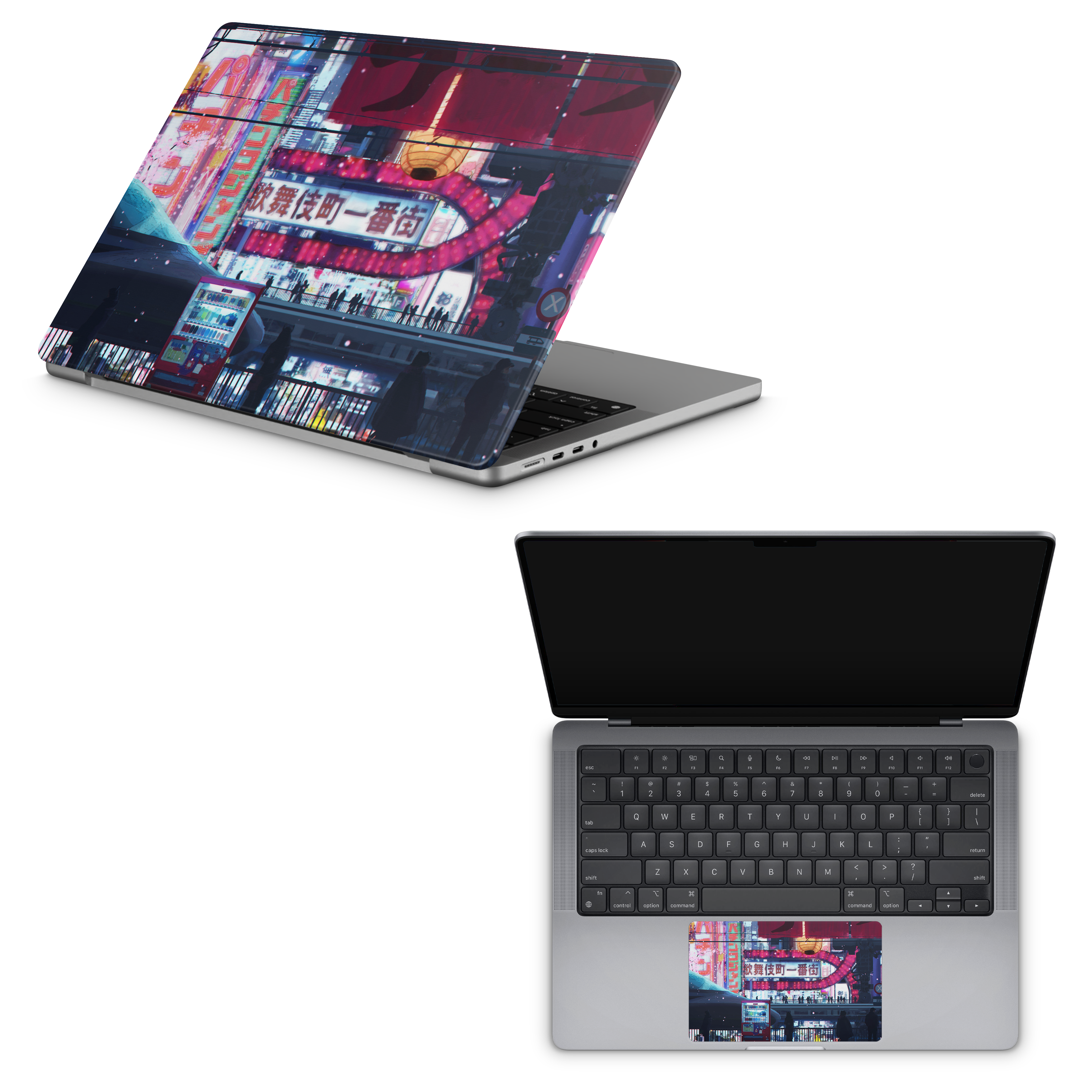 Apple MacBook Cyberpunk Streets Skin