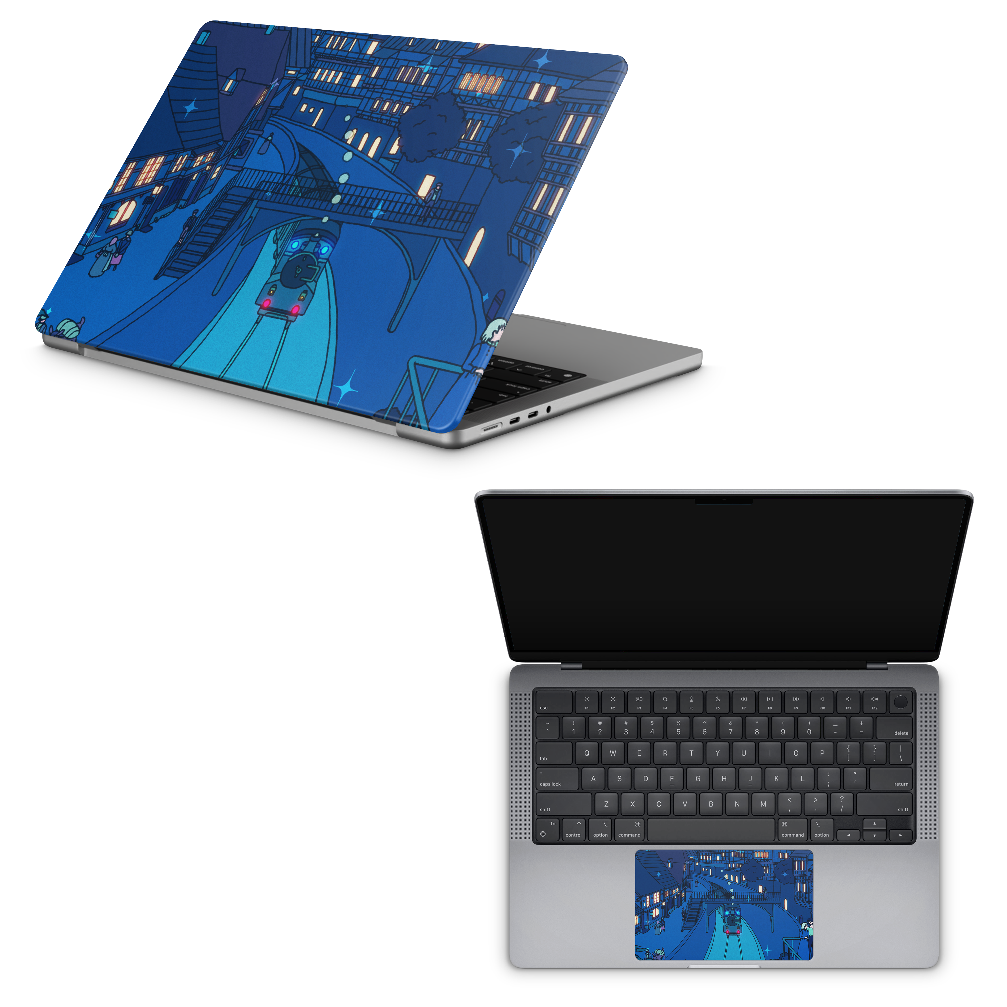 Apple MacBook Howl & Sophie Skin