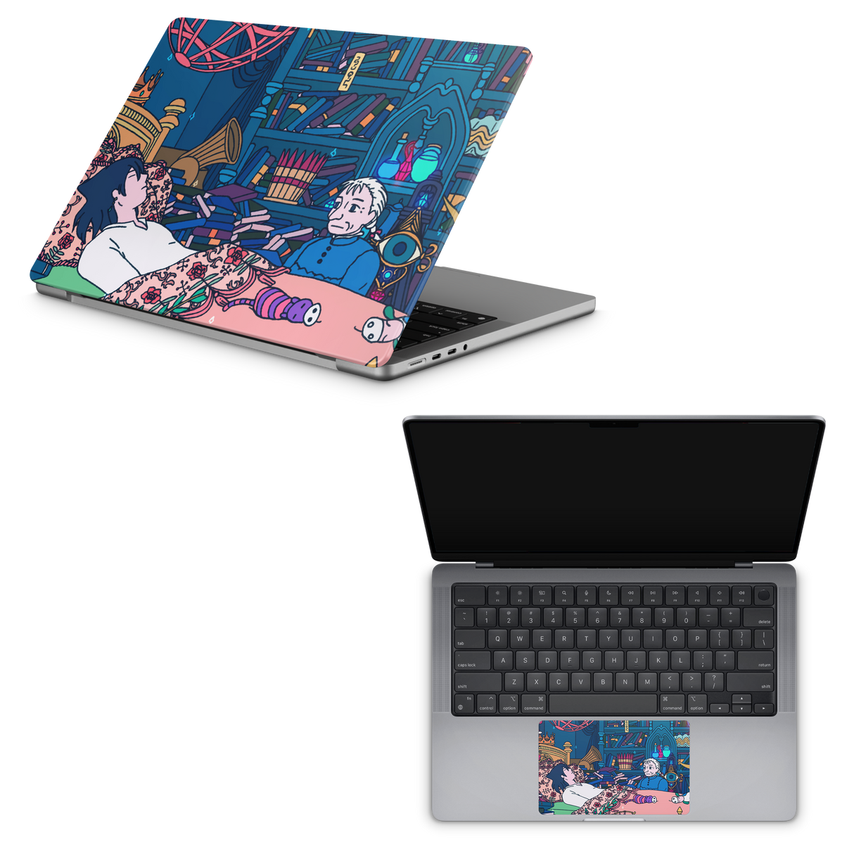 Apple MacBook Howl's Room Skin