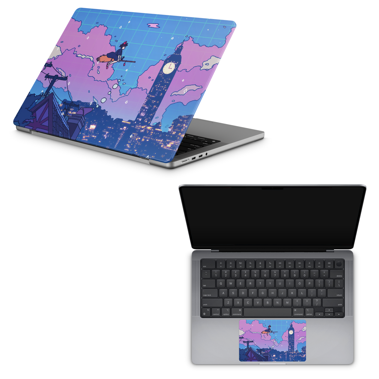 Apple MacBook Night Flight Skin