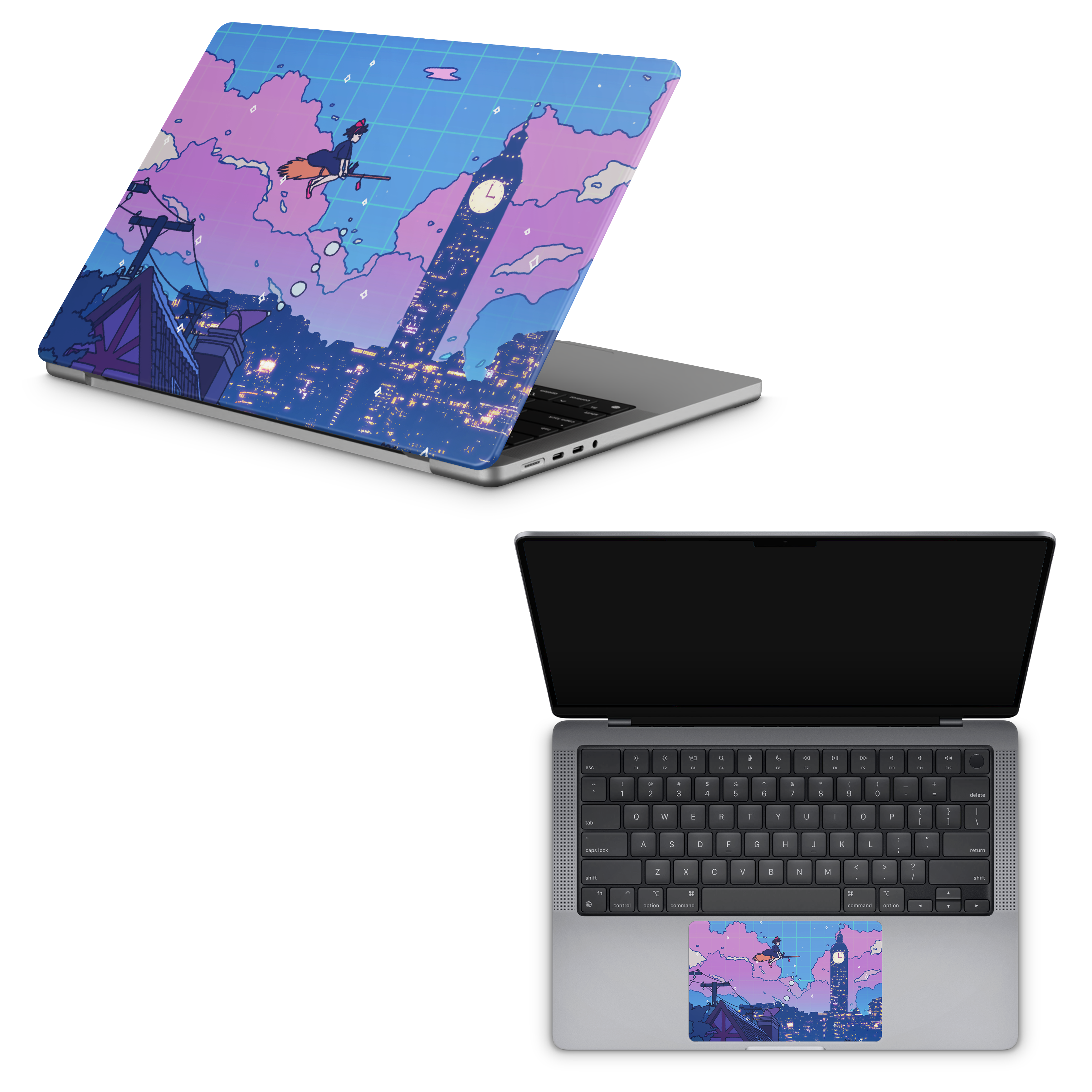 Apple MacBook Night Flight Skin