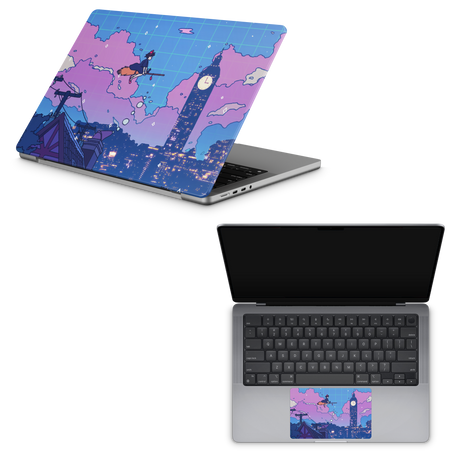 Apple MacBook Night Flight Skin