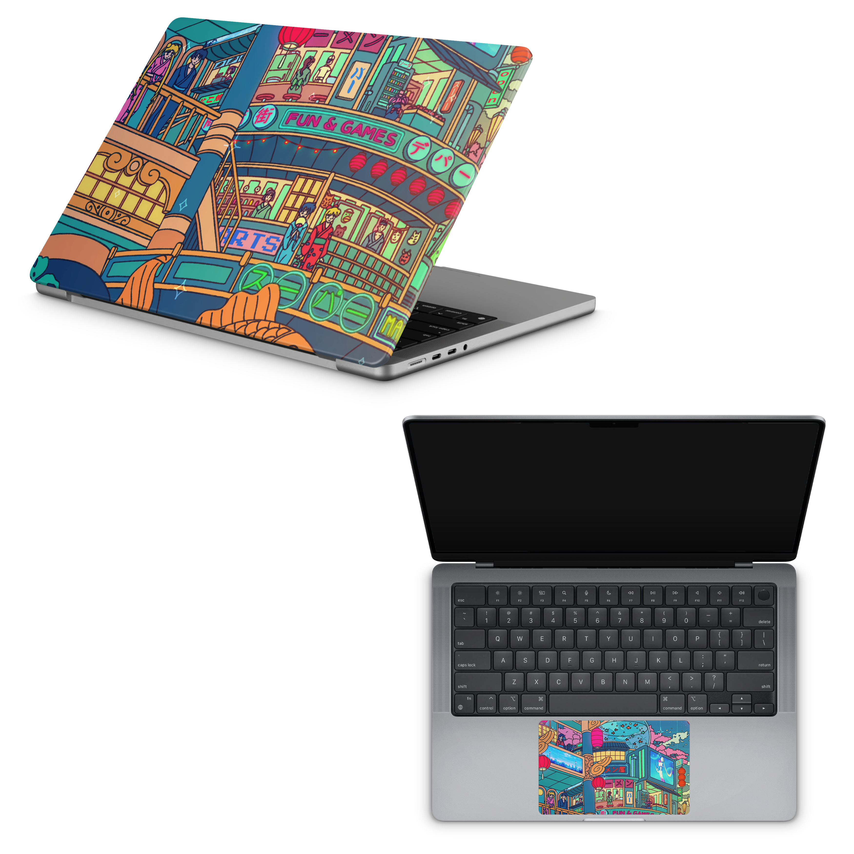 Apple MacBook Moon festival Skin