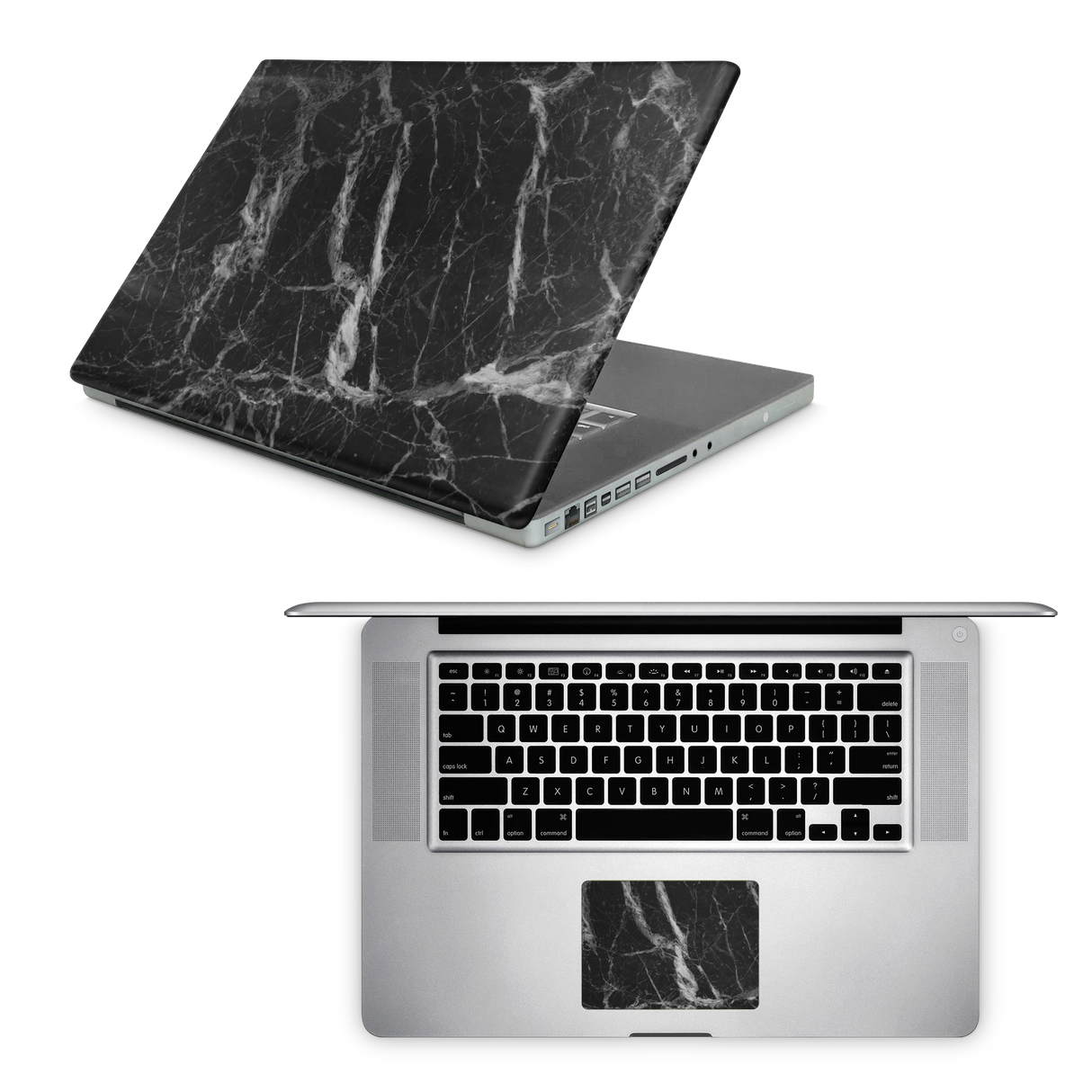 Apple MacBook Skin Black Marble