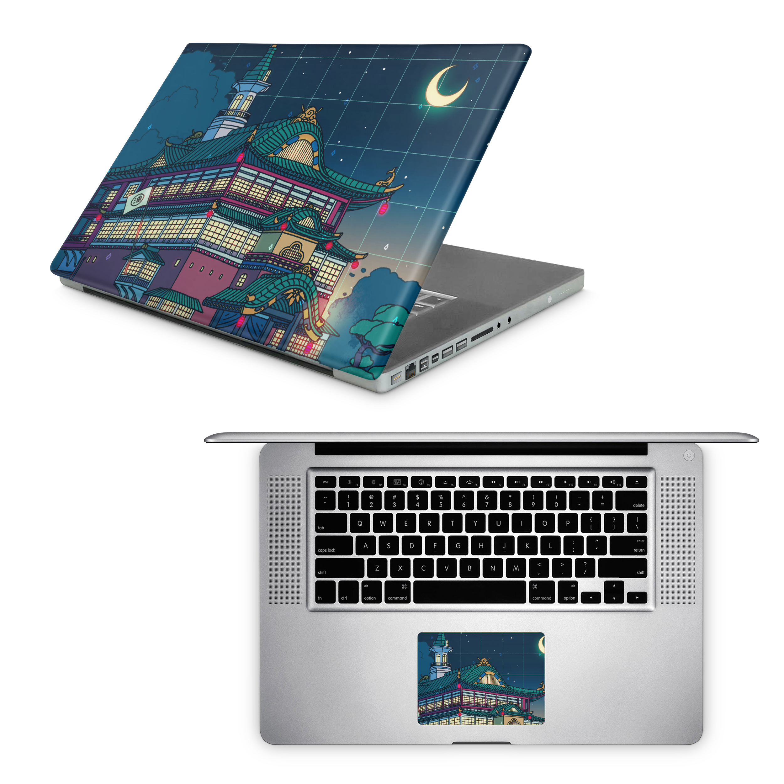 Apple MacBook Bathhouse Night Skin