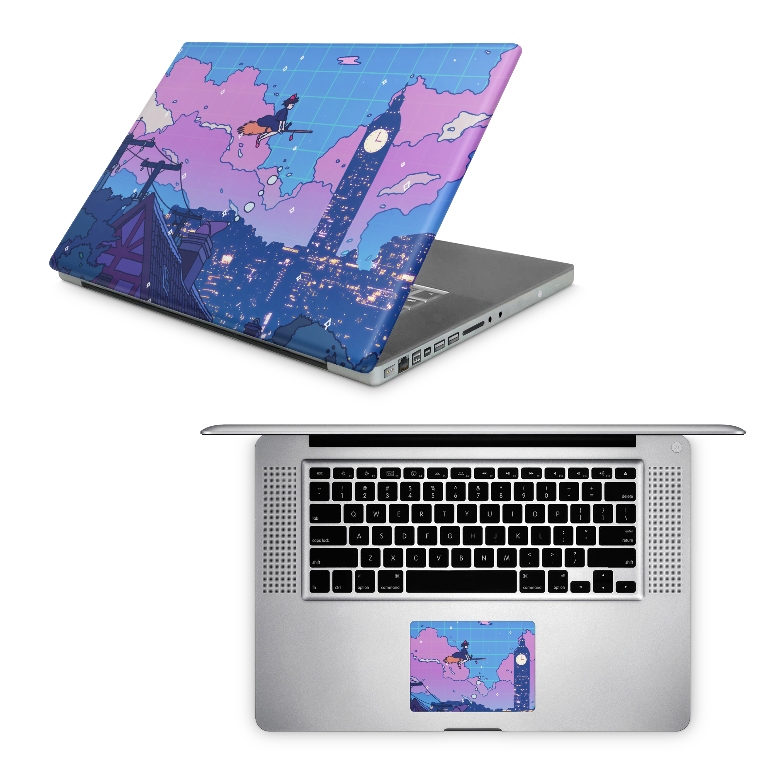 Apple MacBook Night Flight Skin