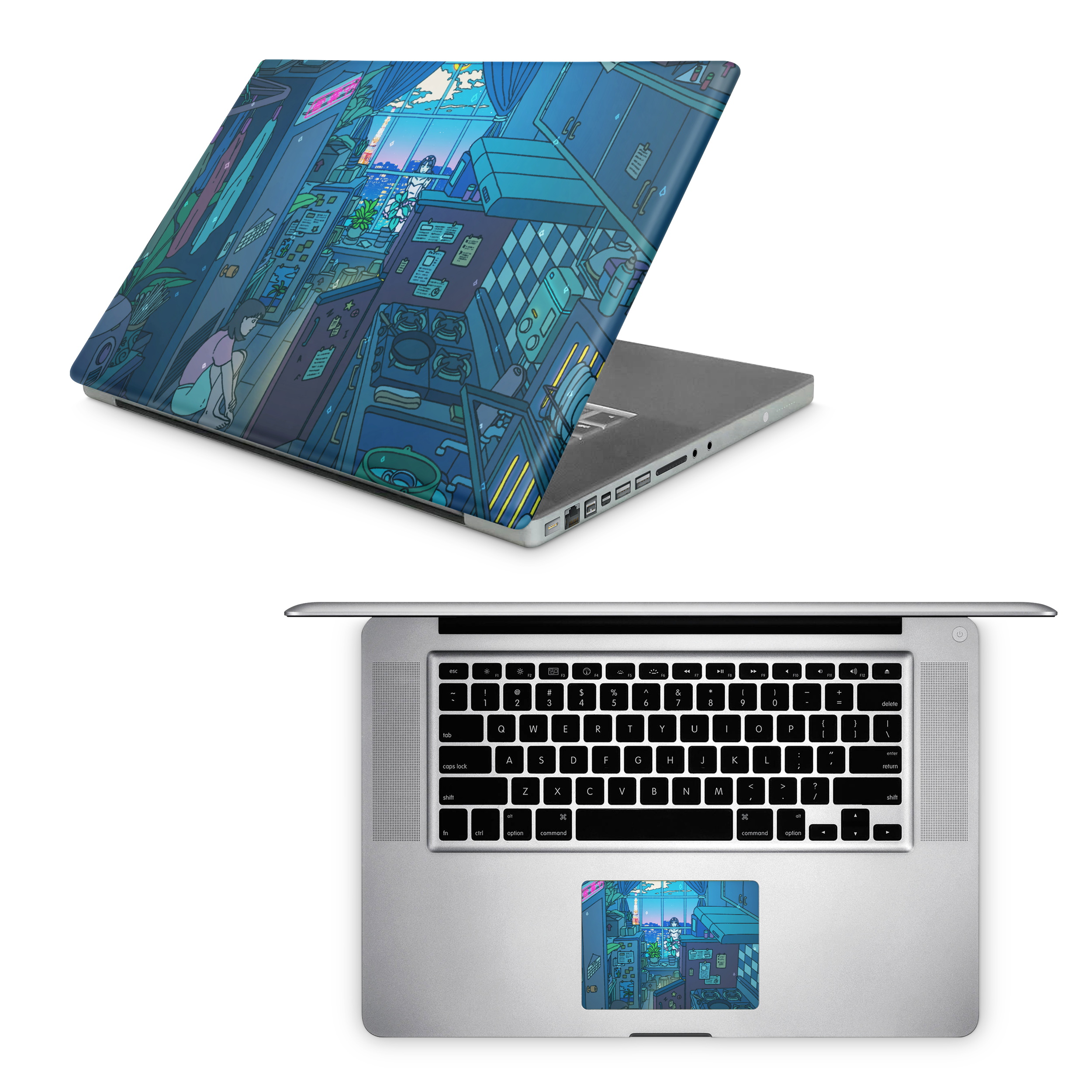 Apple MacBook Perfect Blue  Skin