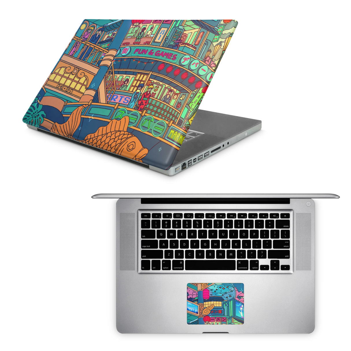 Apple MacBook Moon festival Skin