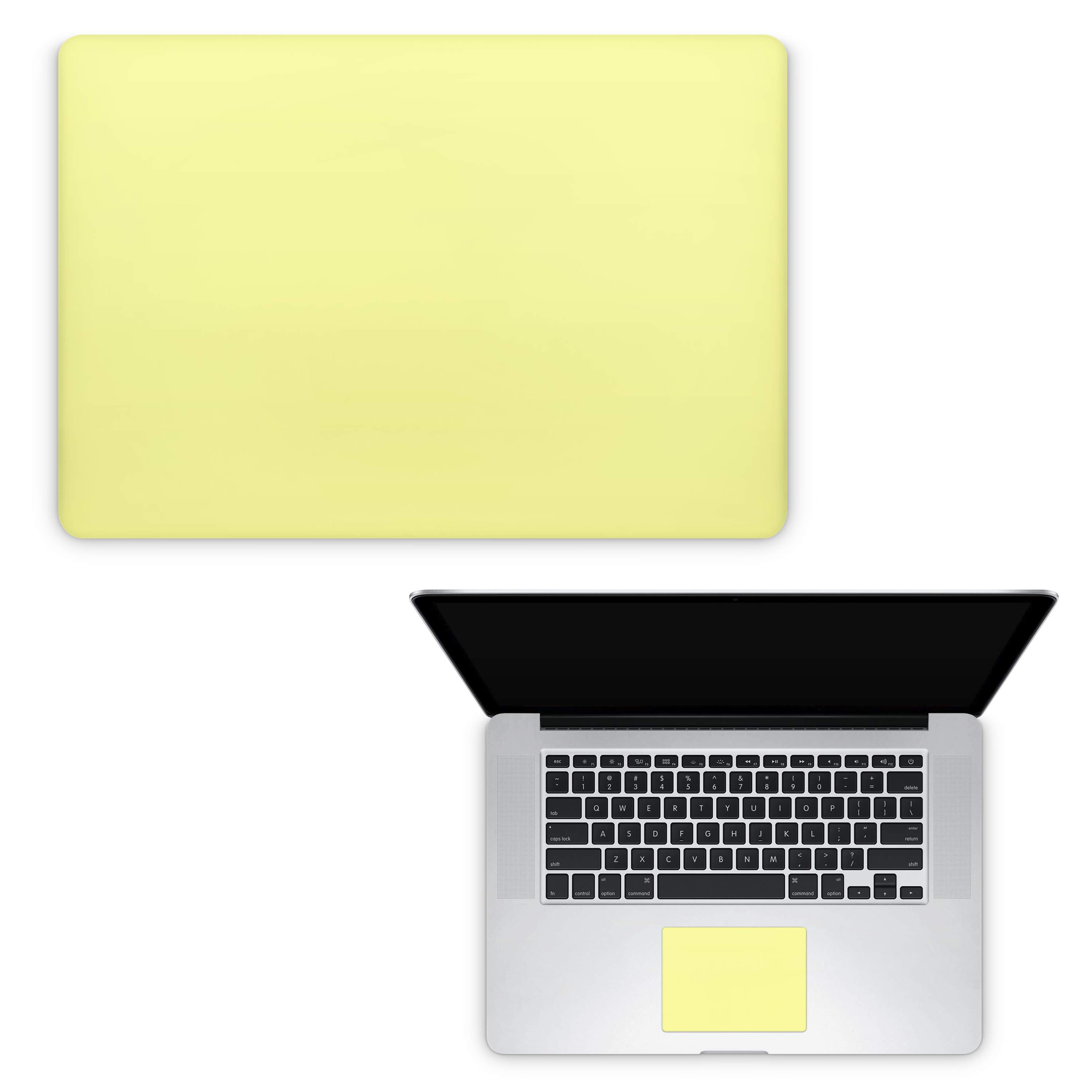 Apple MacBook Skin Pale Yellow