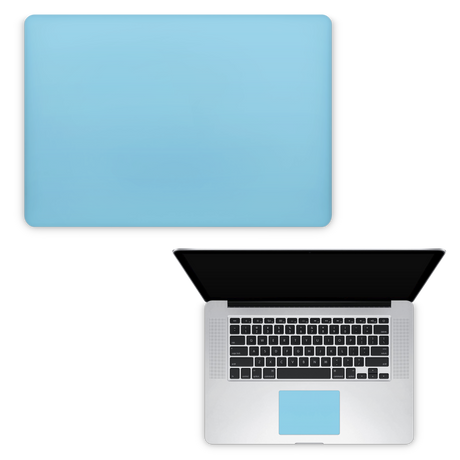 Apple MacBook Skin Sky Blue