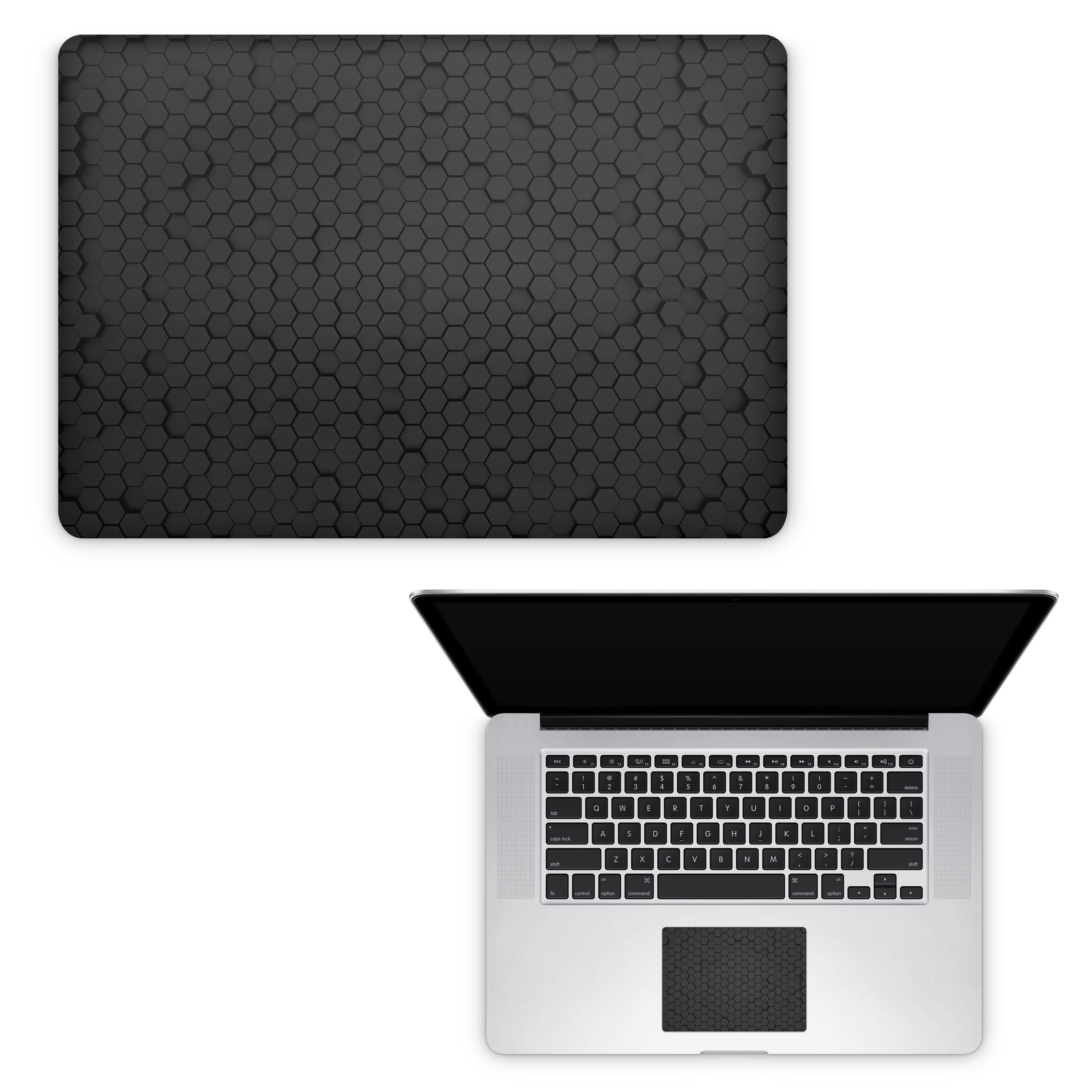 Apple MacBook Skin Dark Hex