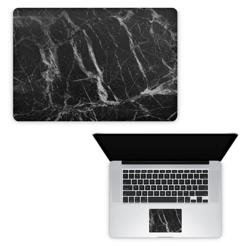 Apple MacBook Skin Black Marble