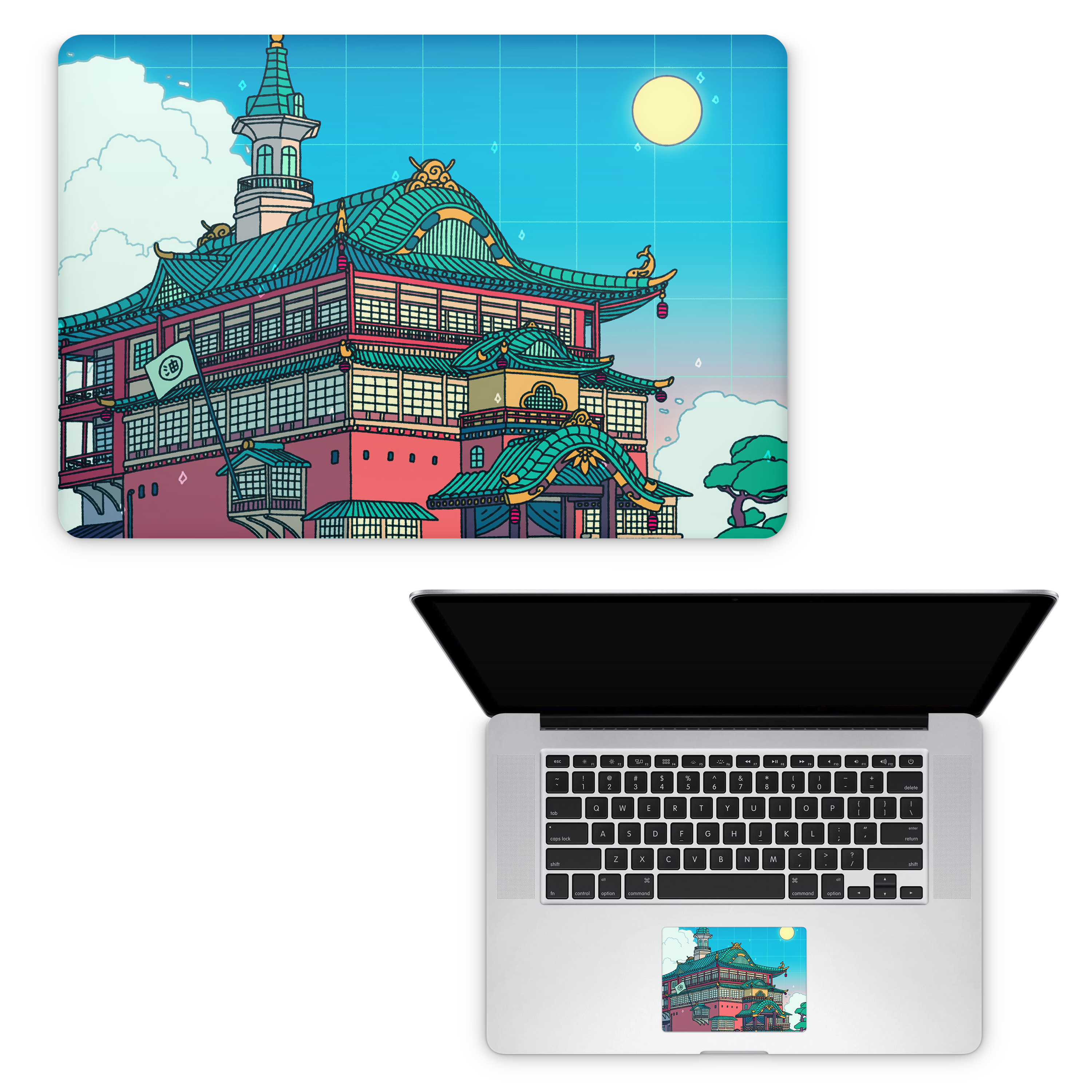 Apple MacBook Bathhouse Day Skin