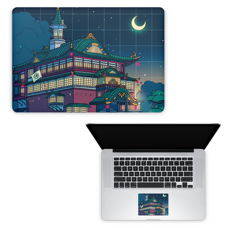 Apple MacBook Bathhouse Night Skin