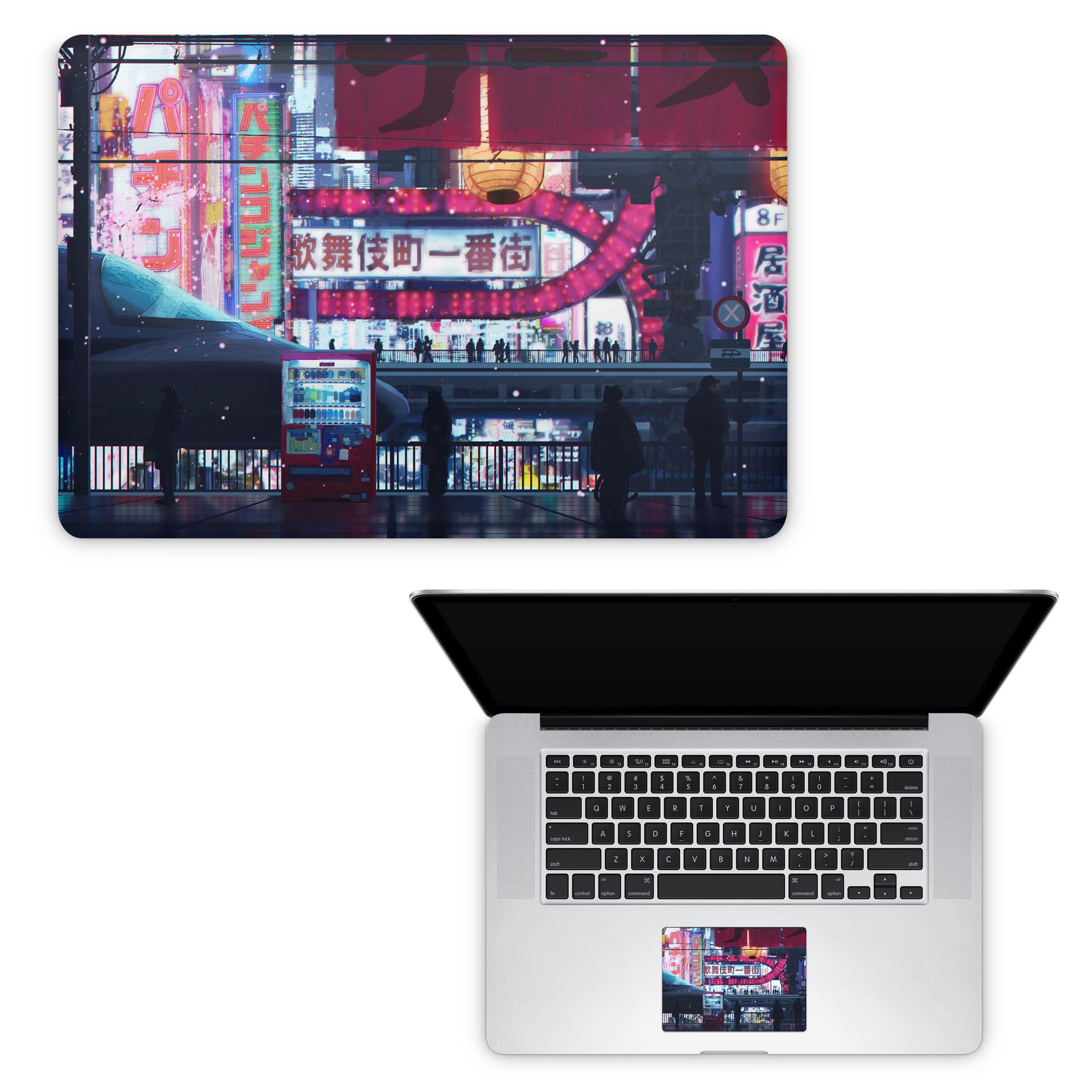 Apple MacBook Cyberpunk Streets Skin