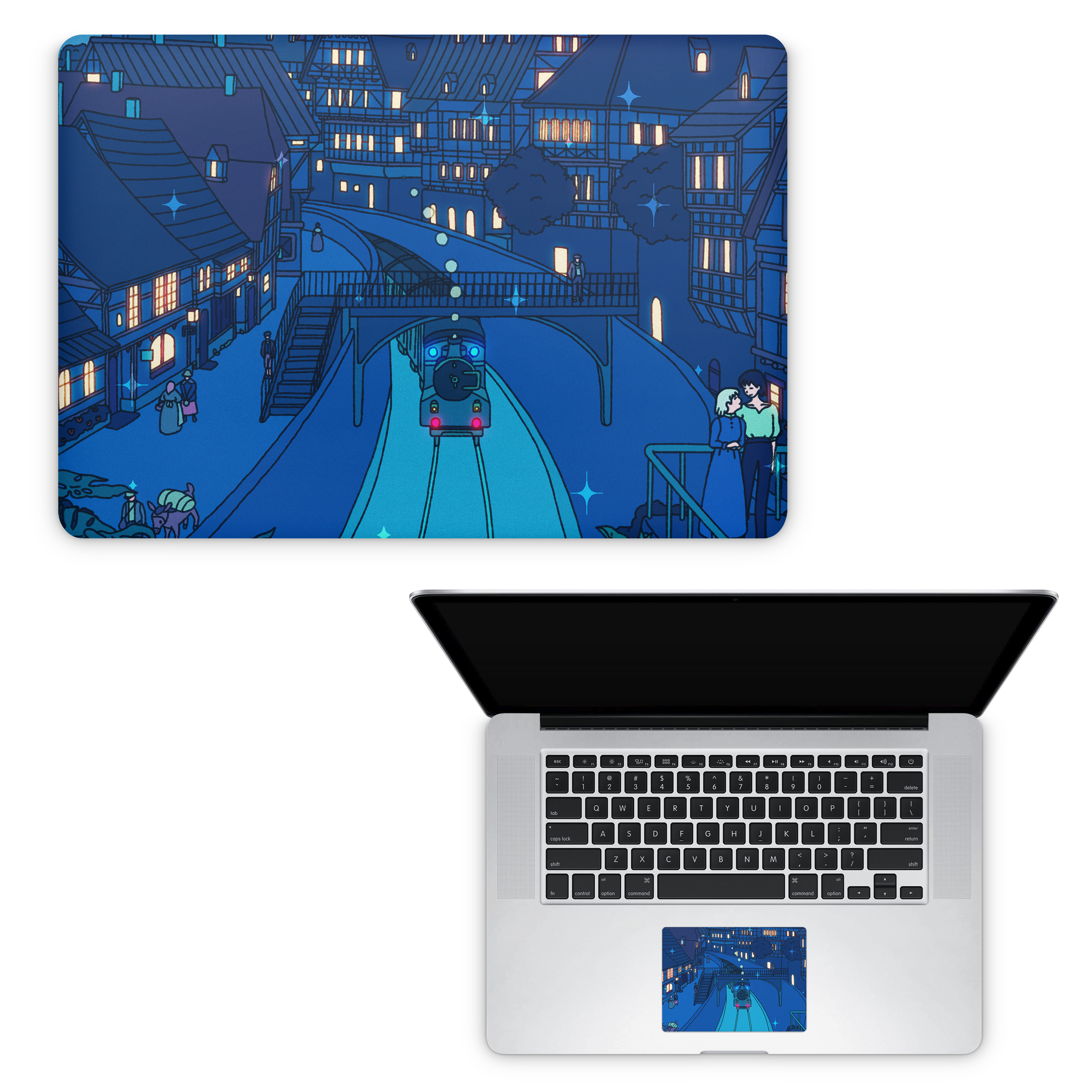 Apple MacBook Howl & Sophie Skin