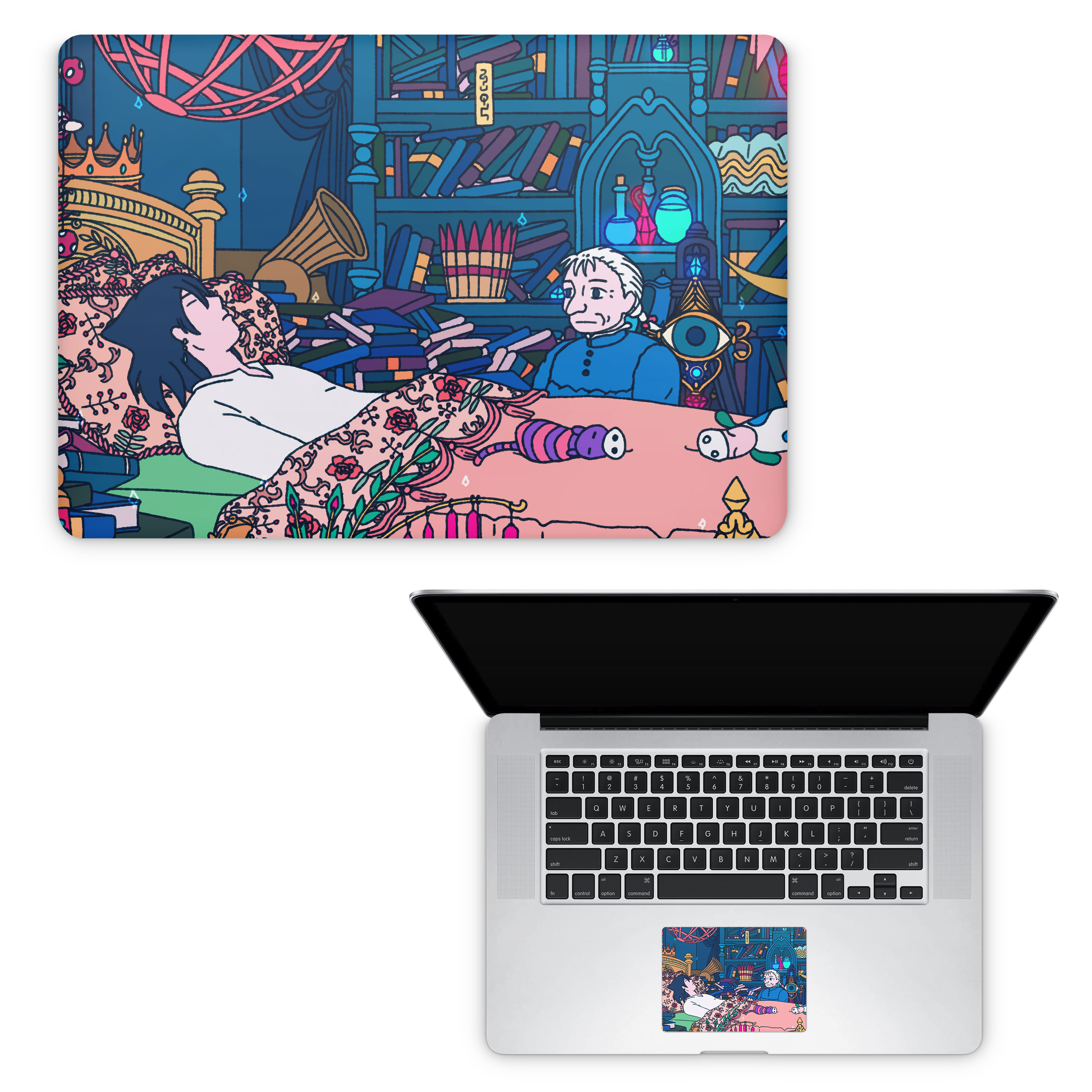 Apple MacBook Howl's Room Skin