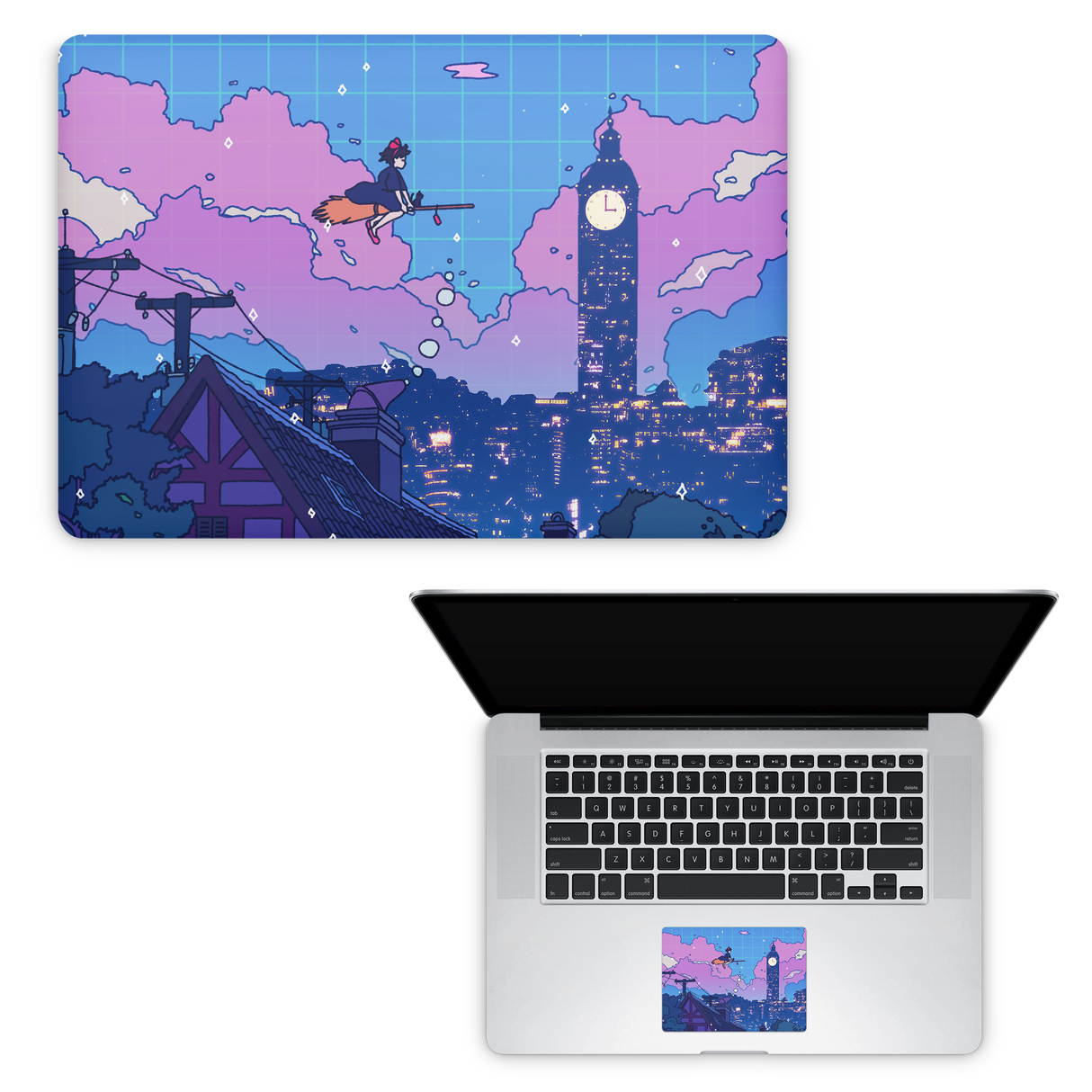 Apple MacBook Night Flight Skin