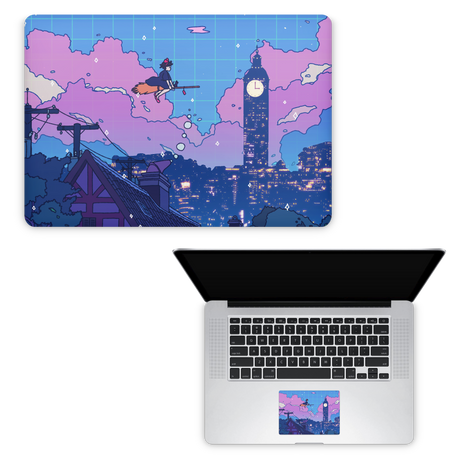 Apple MacBook Night Flight Skin