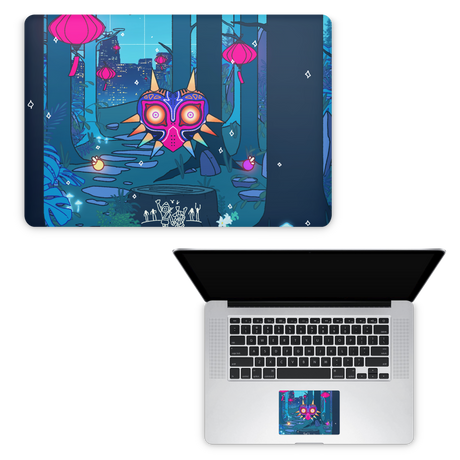 Apple MacBook Majora's mask Skin