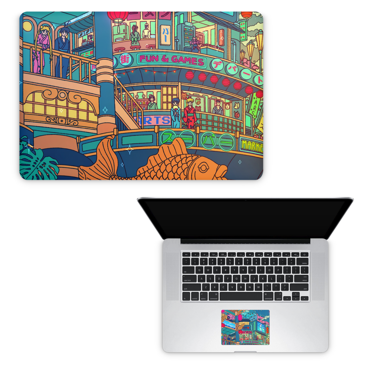 Apple MacBook Moon festival Skin