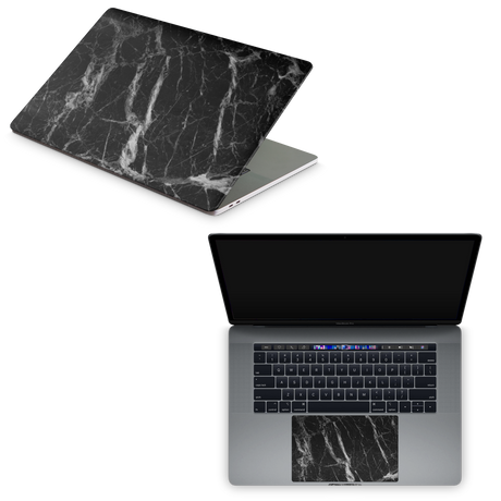 Apple MacBook Skin Black Marble