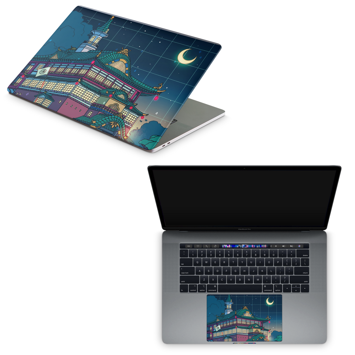 Apple MacBook Bathhouse Night Skin