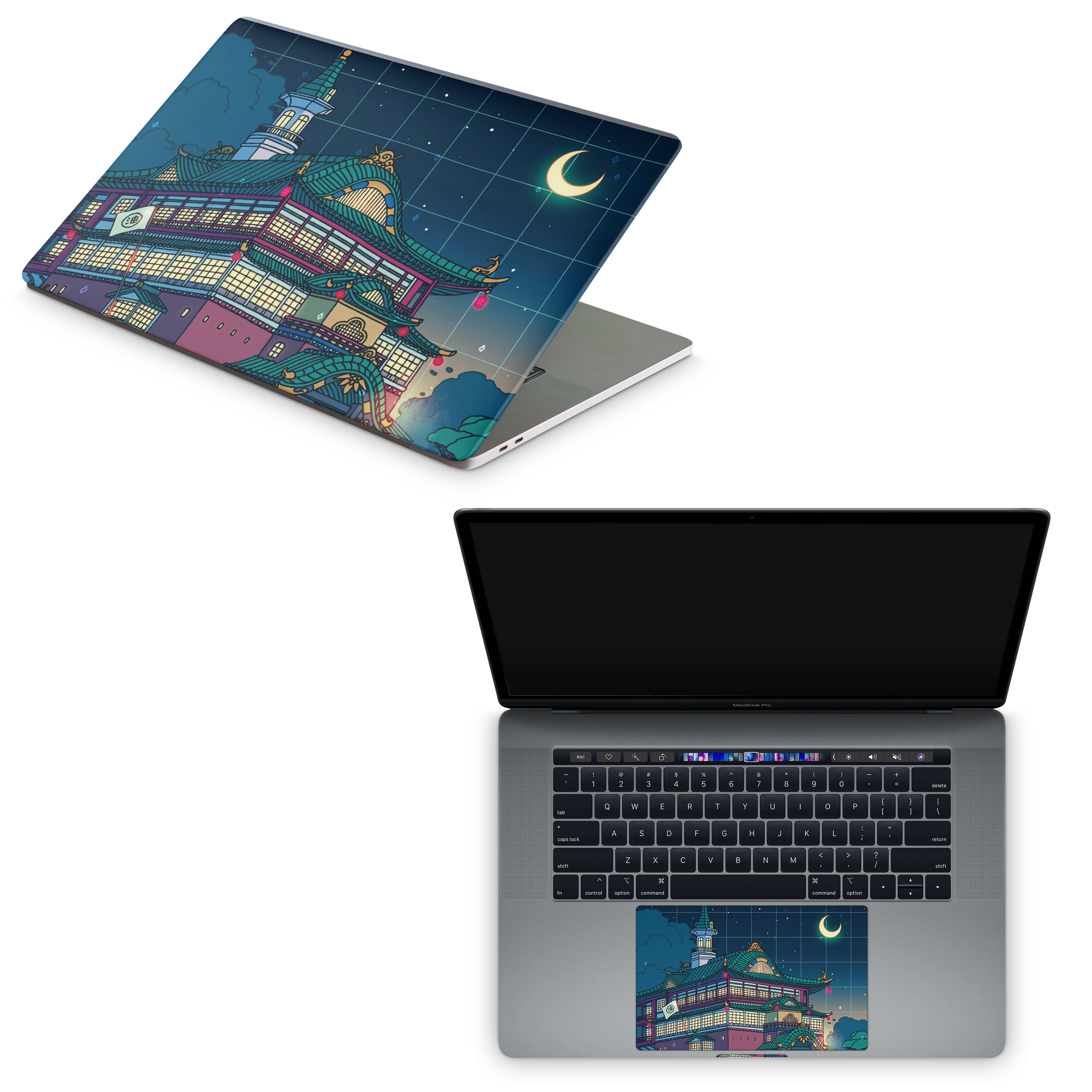 Apple MacBook Bathhouse Night Skin