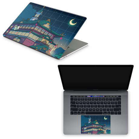 Apple MacBook Bathhouse Night Skin