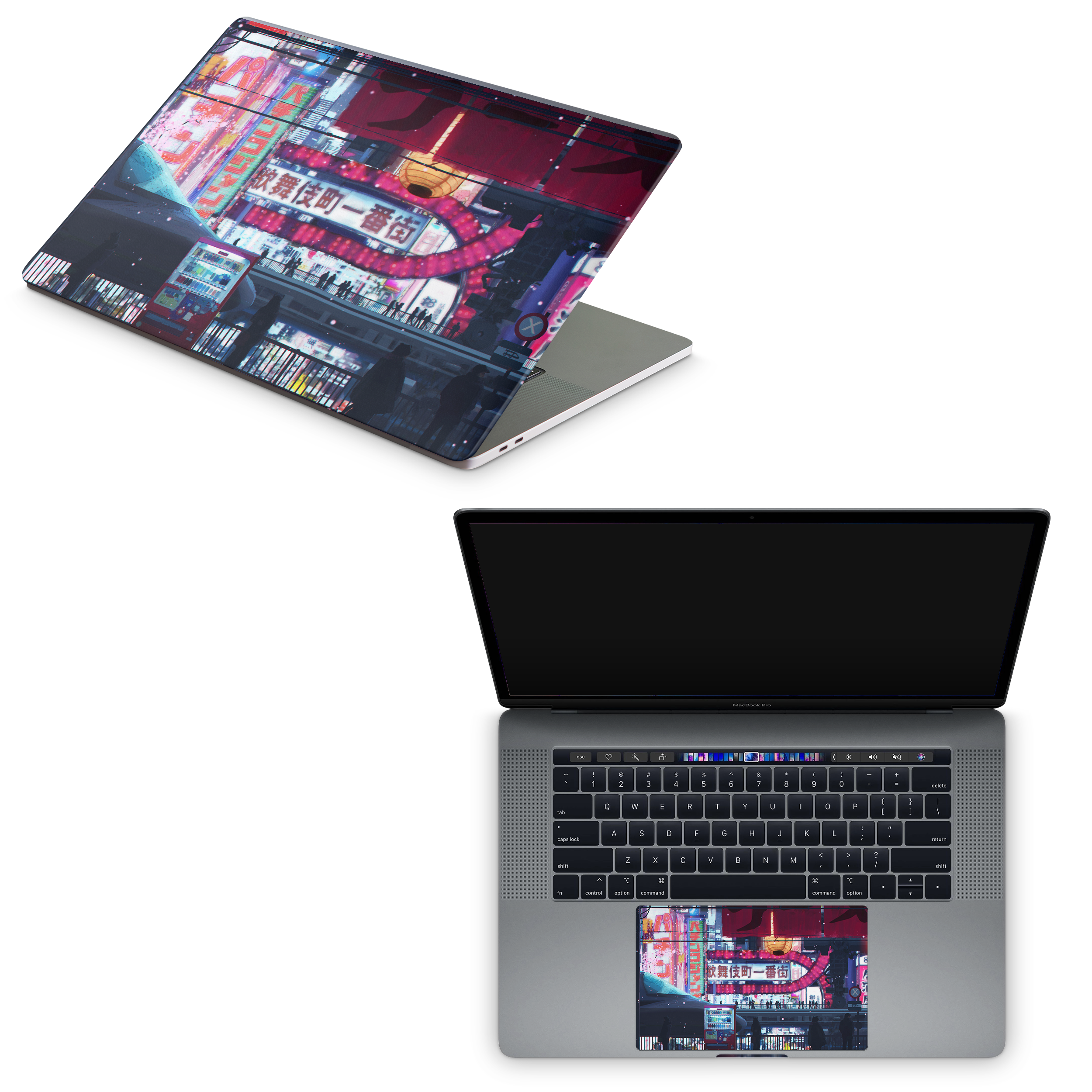 Apple MacBook Cyberpunk Streets Skin