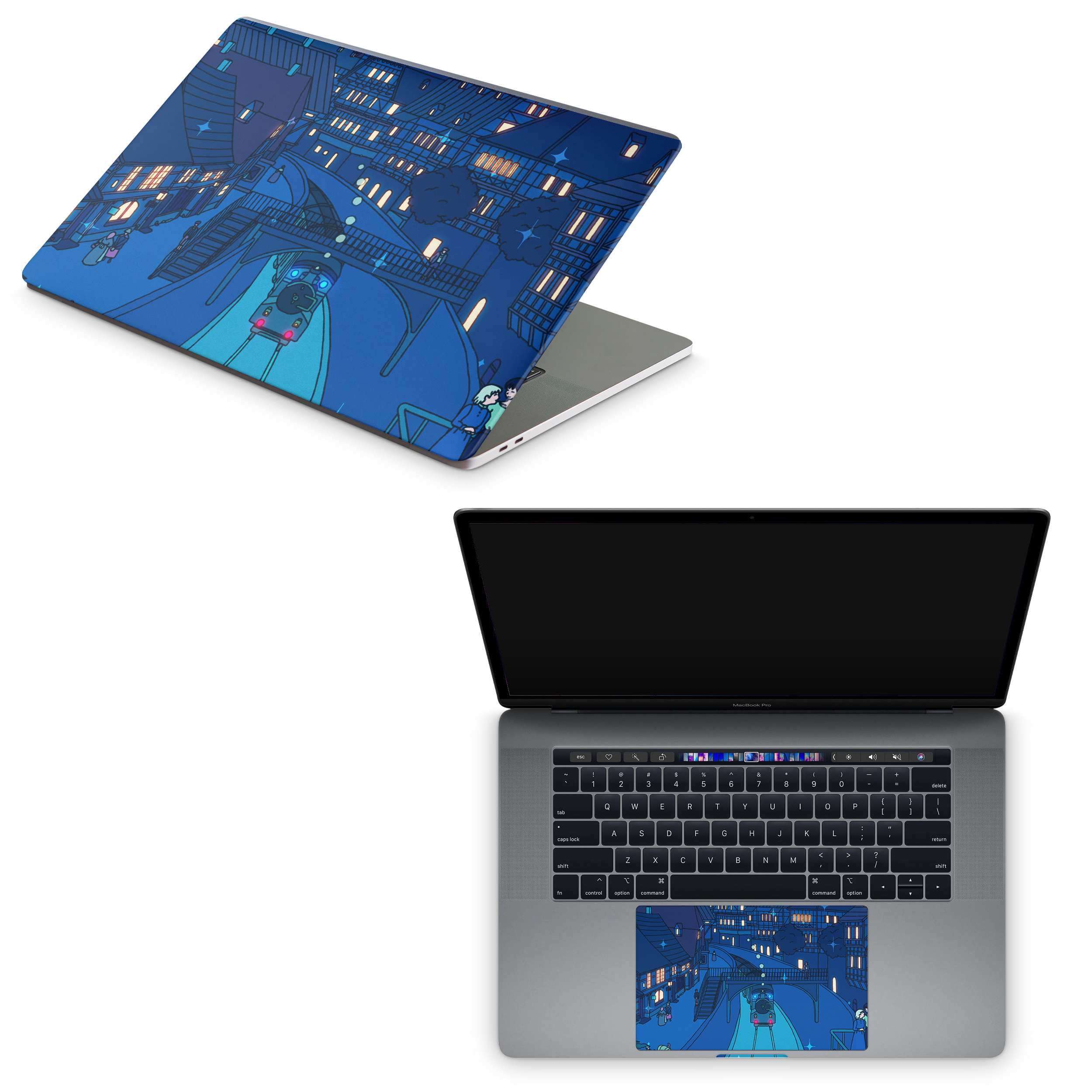 Apple MacBook Howl & Sophie Skin